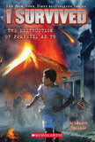Front cover of the book 'I Survived: The Destruction Of Pompeii, Ad 79' by Lauren Tarshis.