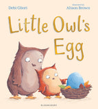 Front cover of the book 'Little Owls Egg' by Debi Gliori.