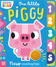 Front cover of the book 'Make Believe Ideas One Little Piggy.' by Annie Simpson.