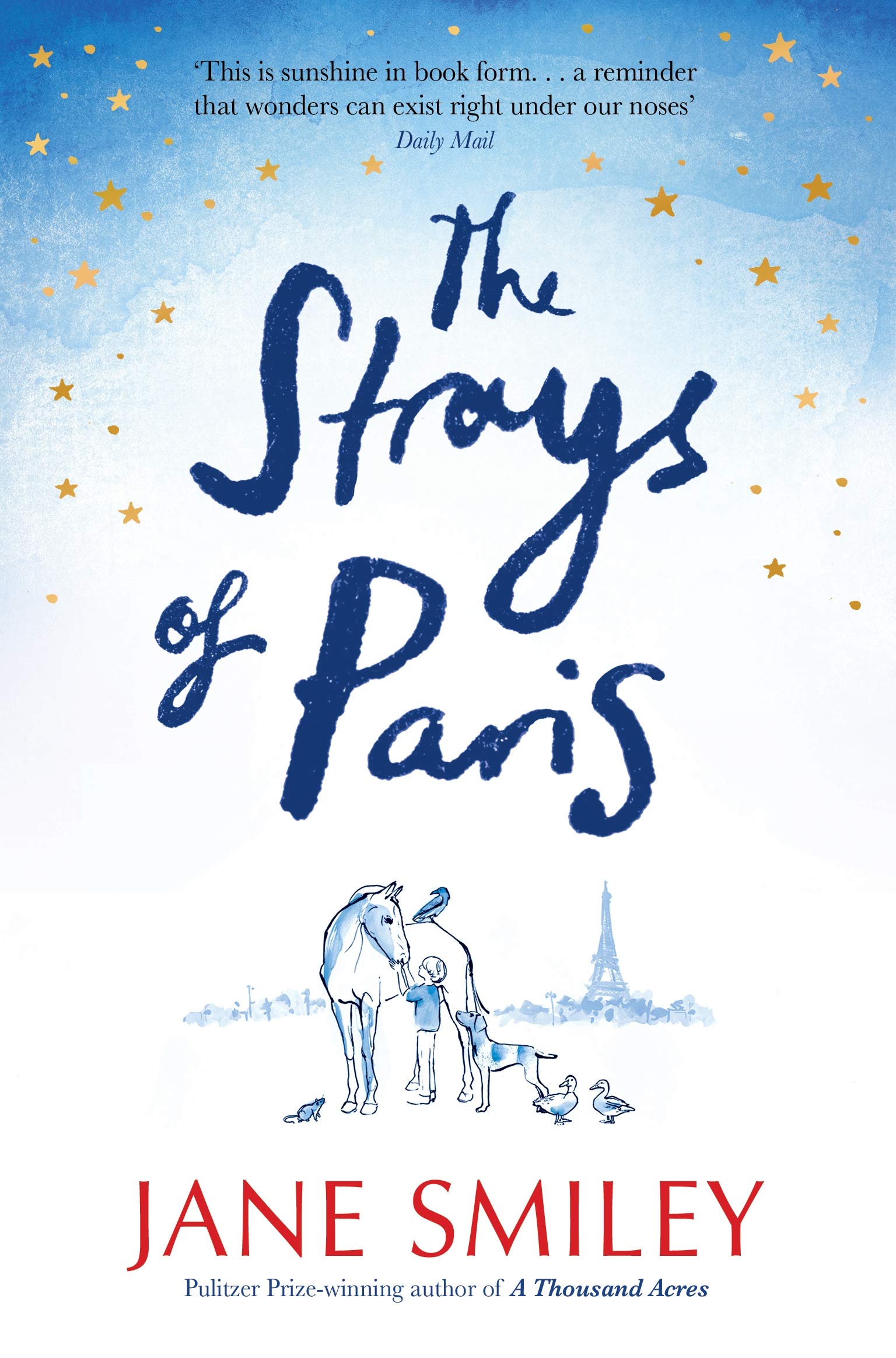 Front cover of the book 'The Strays of Paris' by Jane Smiley.