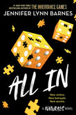 Front cover of the book 'The Naturals: All In' by Jennifer Lynn Barnes.