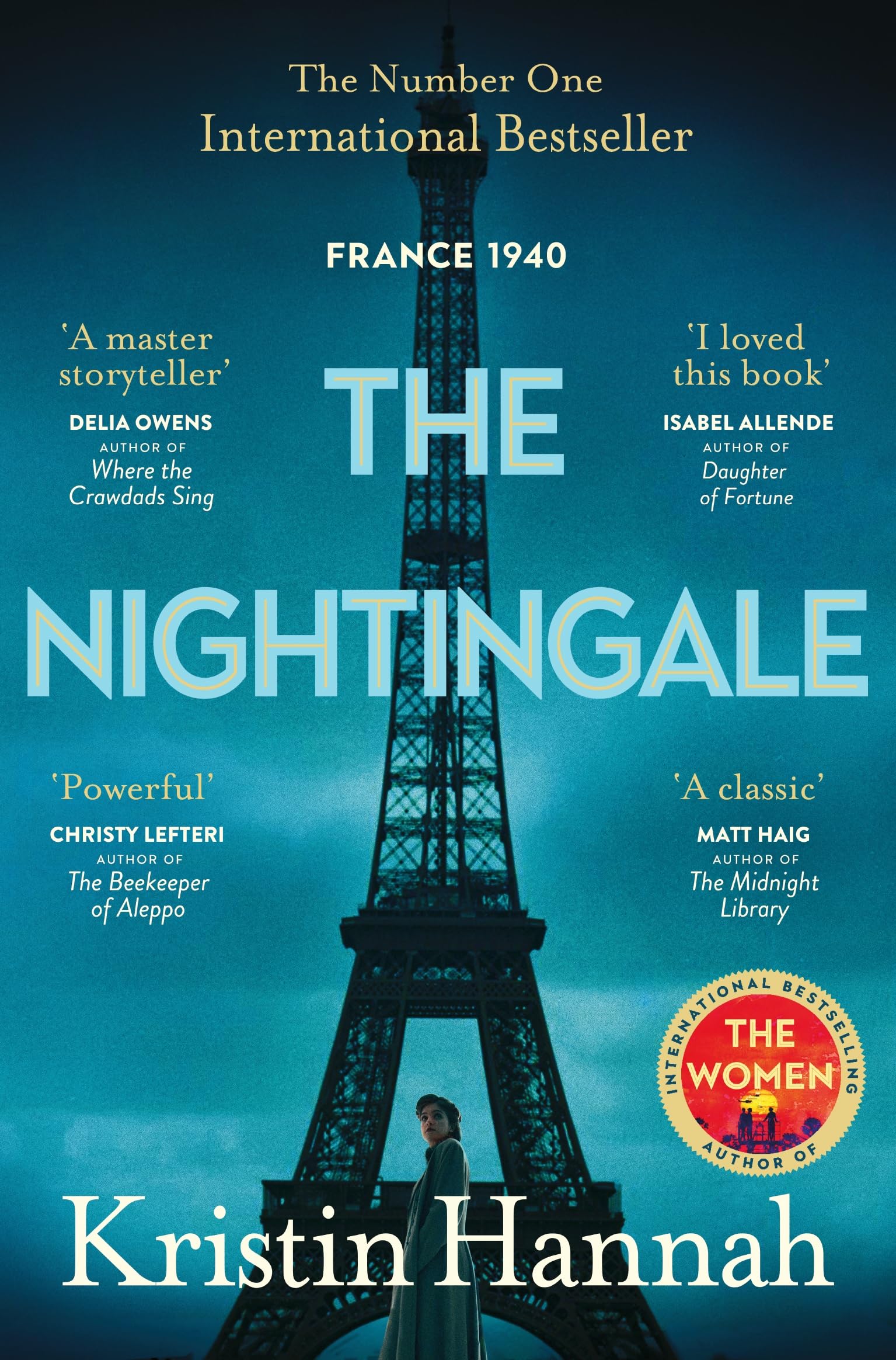 Front cover of the Paperback book 'The Nightingale Kristin Hannah (International Edition)' by Kristin Hannah.