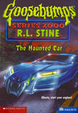 Front cover of the book 'The Haunted Car (Goosebumps Series 2000, No. 21)' by R.l Stine.