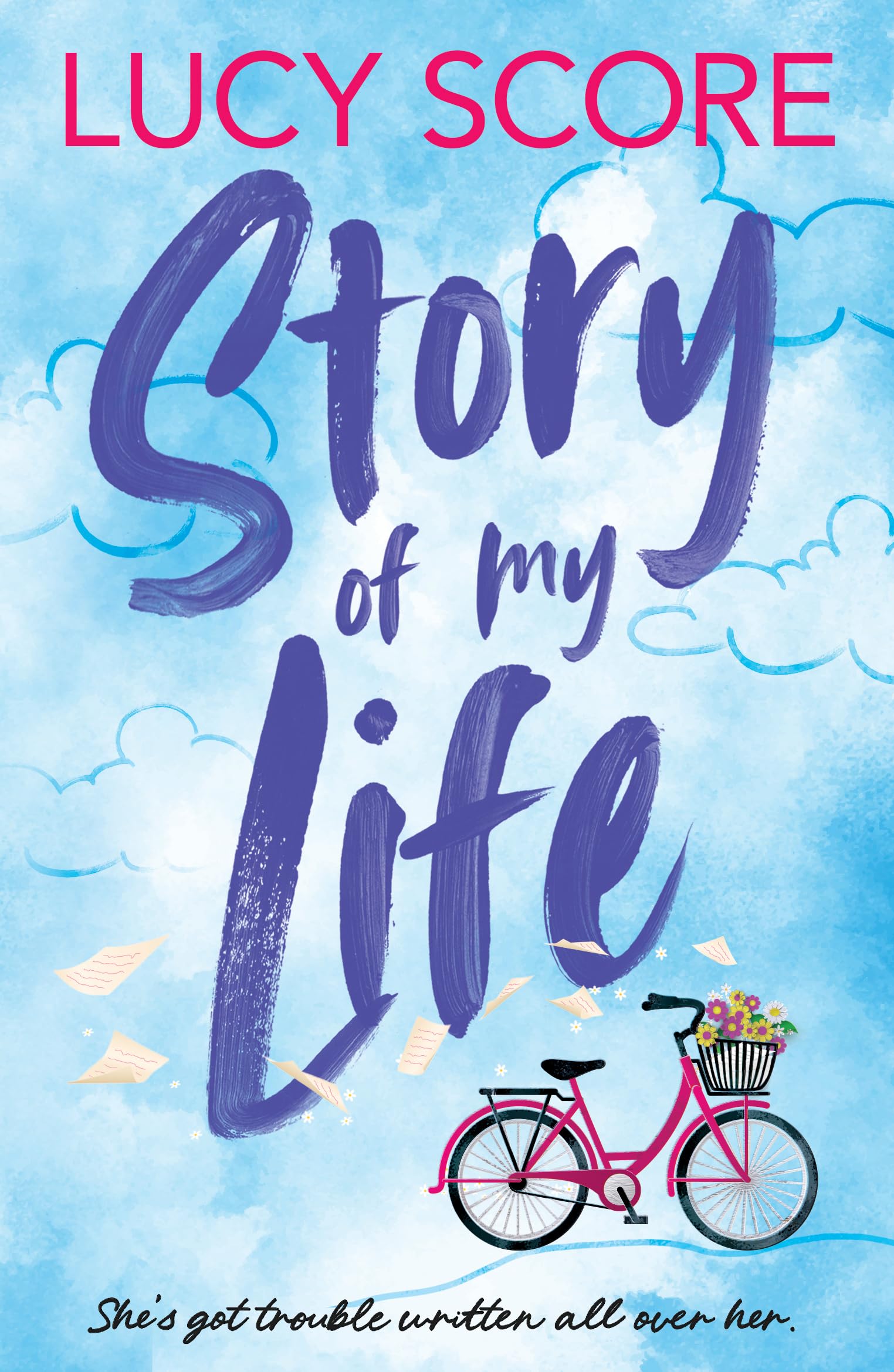 Front cover of the book 'Story of my life' by Score, Lucy.