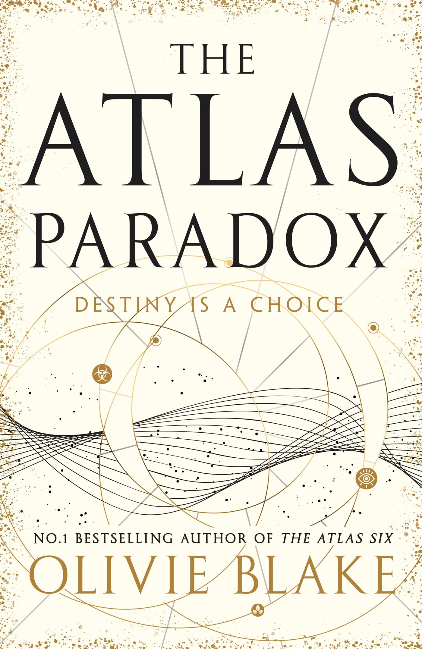 Front cover of the book 'The atlas paradox' by Olivie Blake.