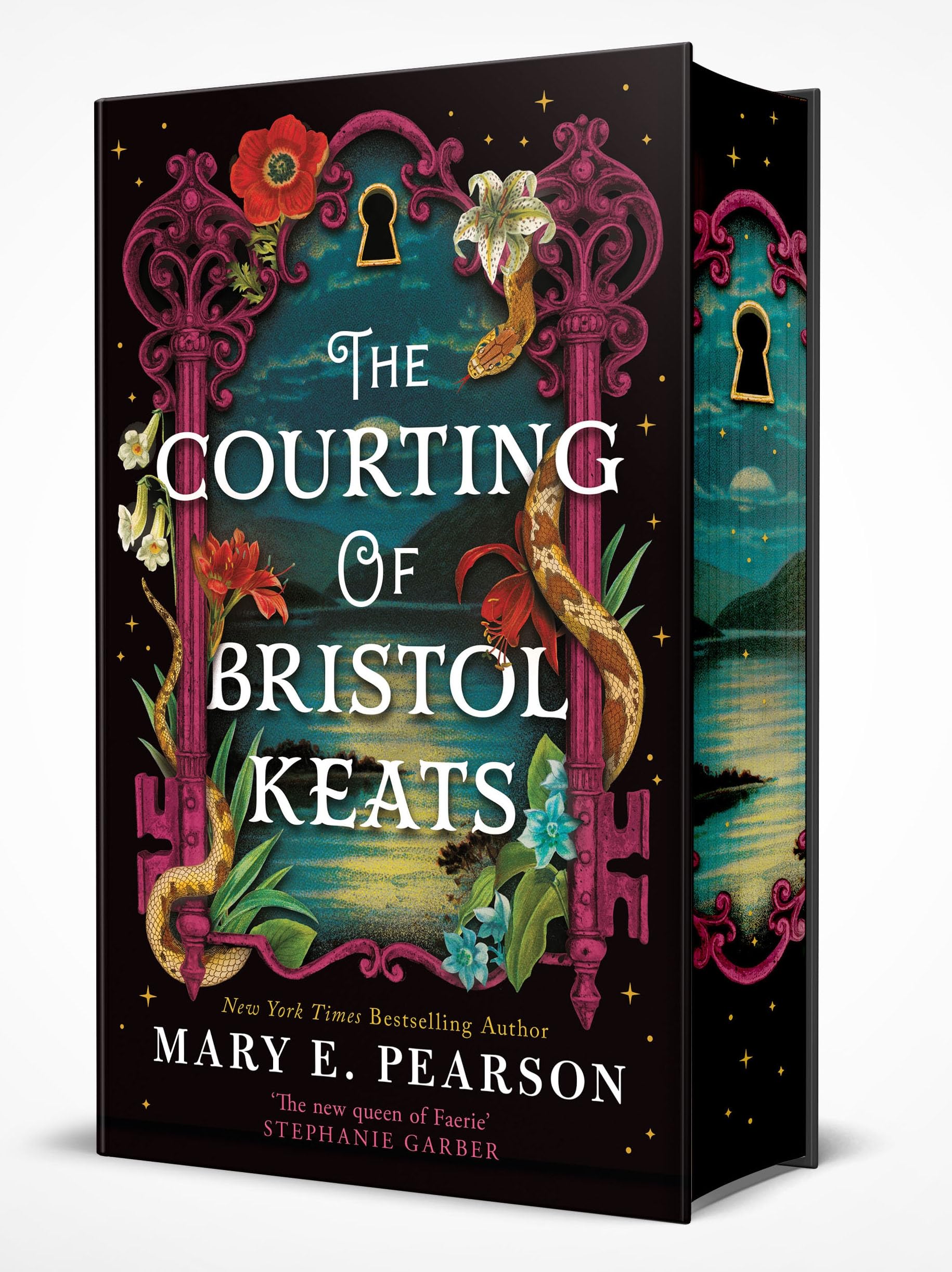 Front cover of the book 'The Courting of Bristol Keats' by Mary E Pearson.