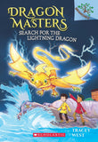 Front cover of the Paperback book 'Dragon Masters #7: Search for the Lightning Dragon' by Tracey West.