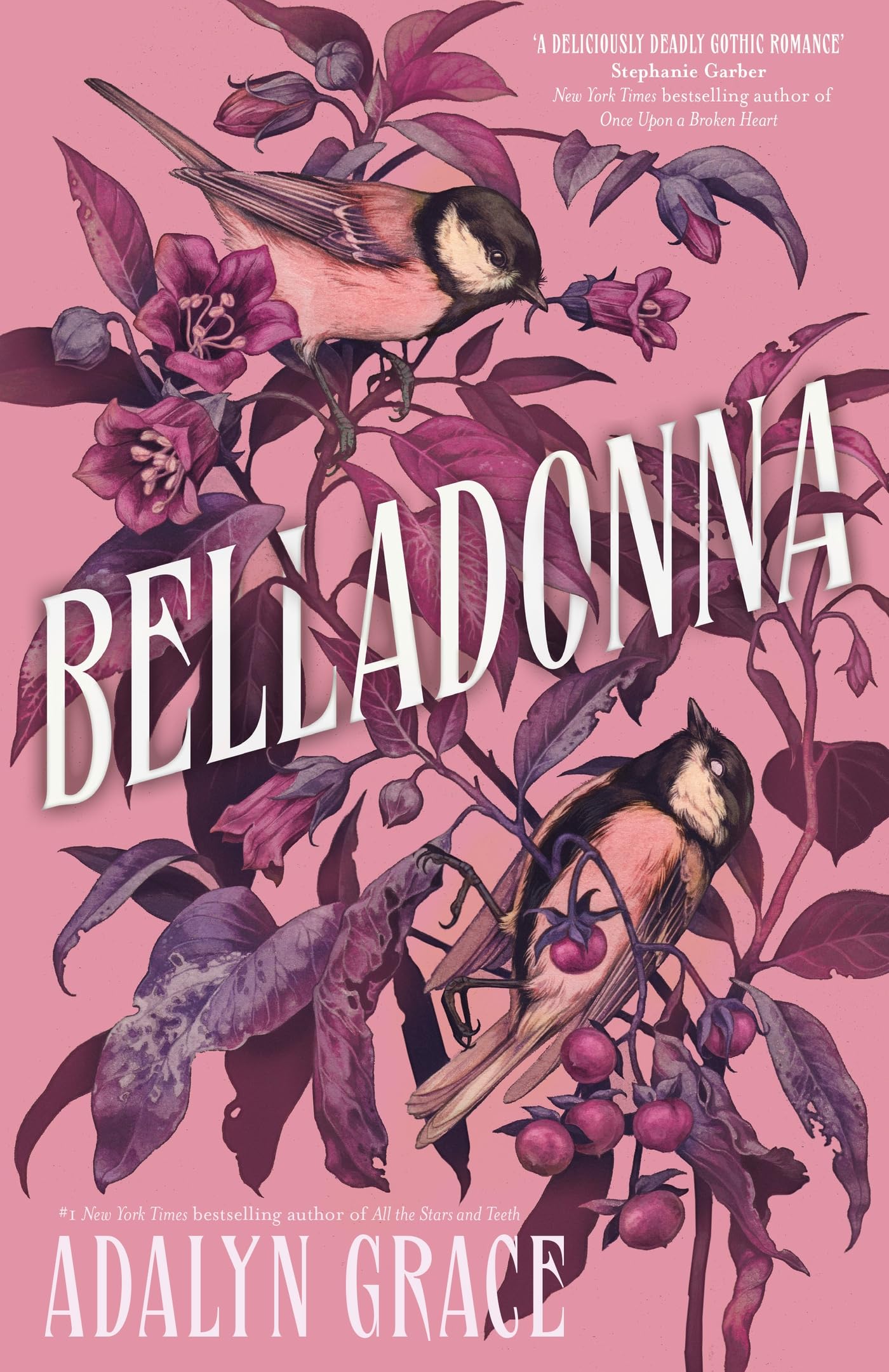 Front cover of the book 'Belladonna' by Adalyn Grace.