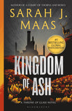 Front cover of the book 'Kingdom of Ash: From the # 1 Sunday Times best-selling author of A Court of Thorns and Roses (Throne of Glass)' by Sarah J. Maas.