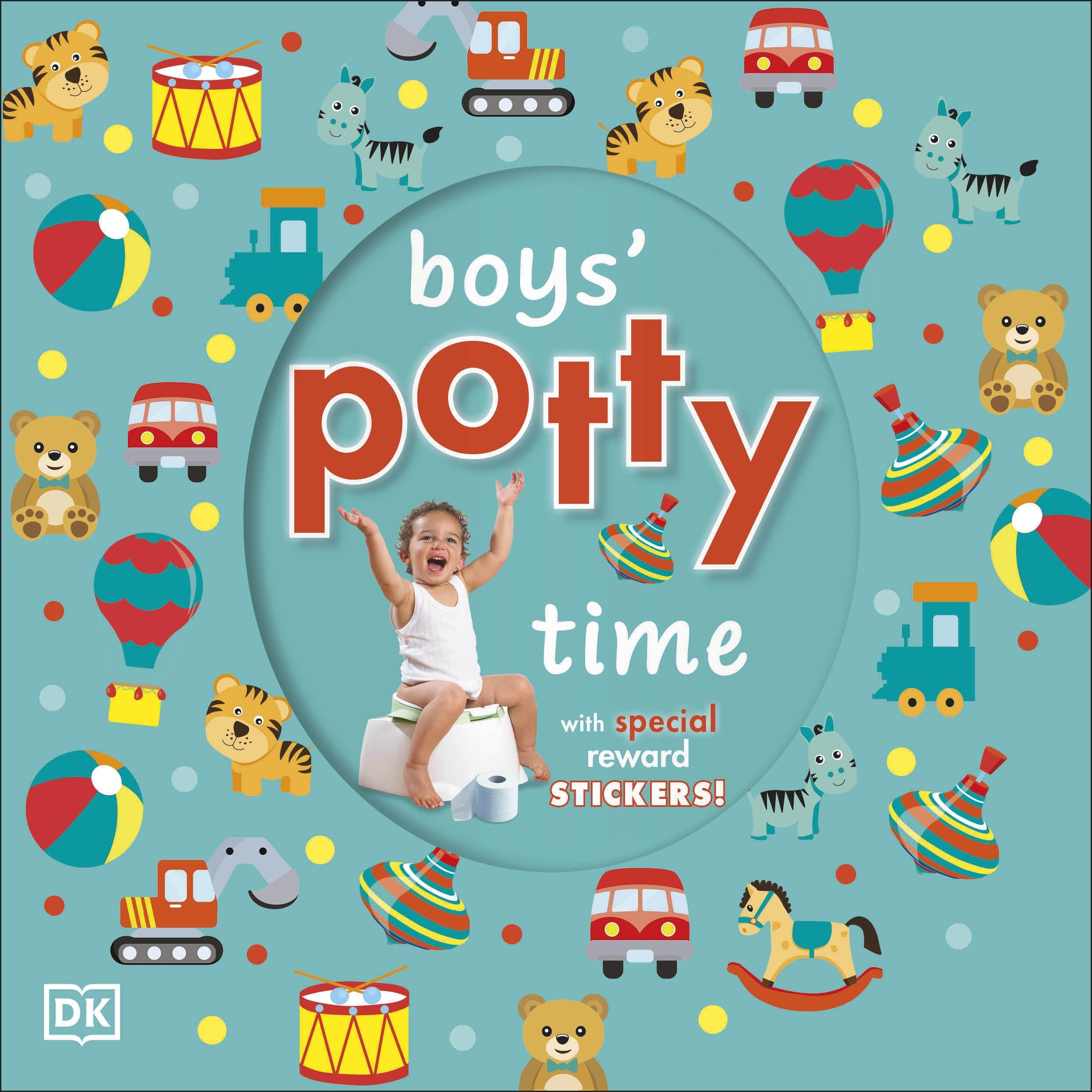 Front cover of the book 'Boys Potty Time' by Na.