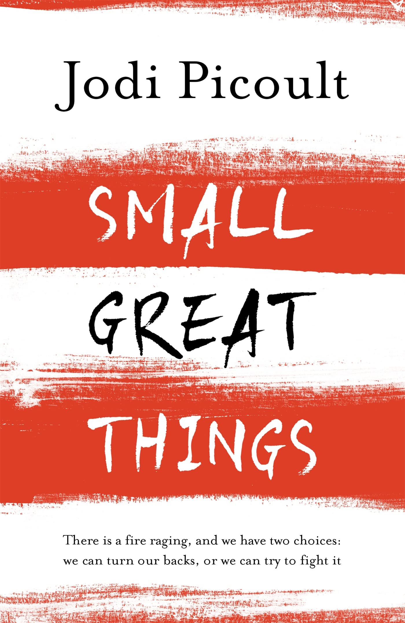 Front cover of the book 'Small Great Things' by Jodi Picoult.