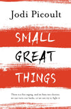 Front cover of the book 'Small Great Things' by Jodi Picoult.