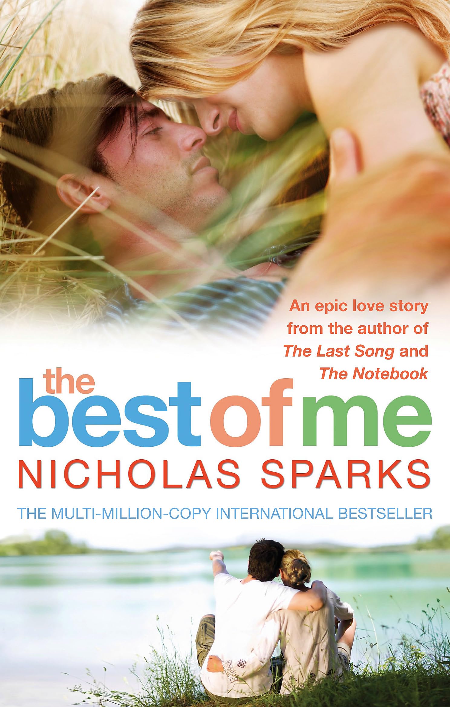 Front cover of the book 'The Best Of Me' by Sparks Nicholas.