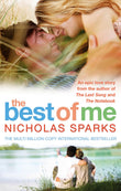 Front cover of the book 'The Best Of Me' by Sparks Nicholas.