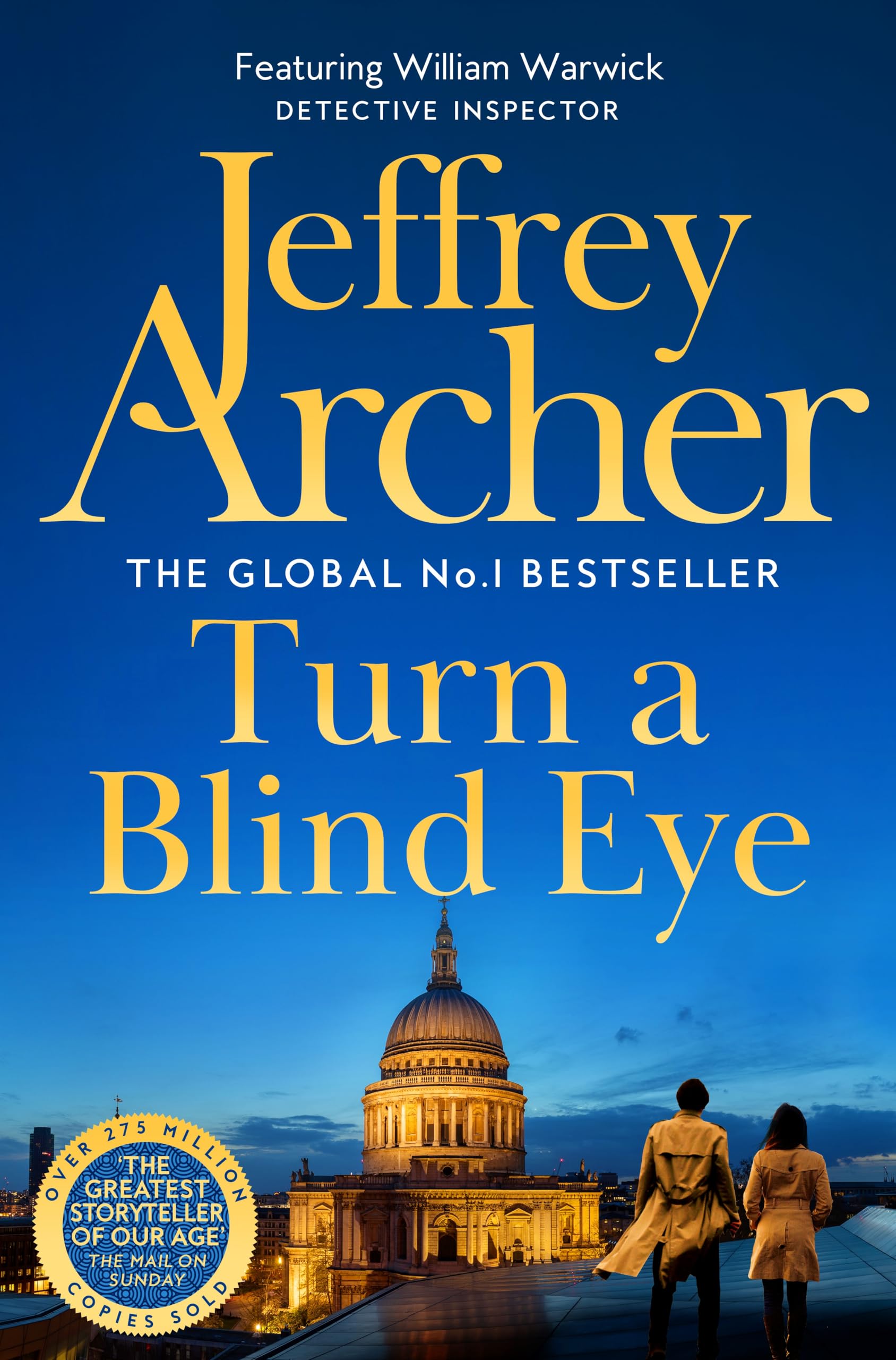 Front cover of the book 'Pan Turn a Blind Eye (William Warwick Novels).' by Jeffrey Archer.