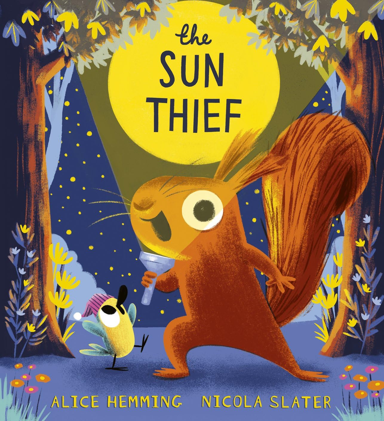 Front cover of the book 'The Sun Thief' by Alice Hemming.