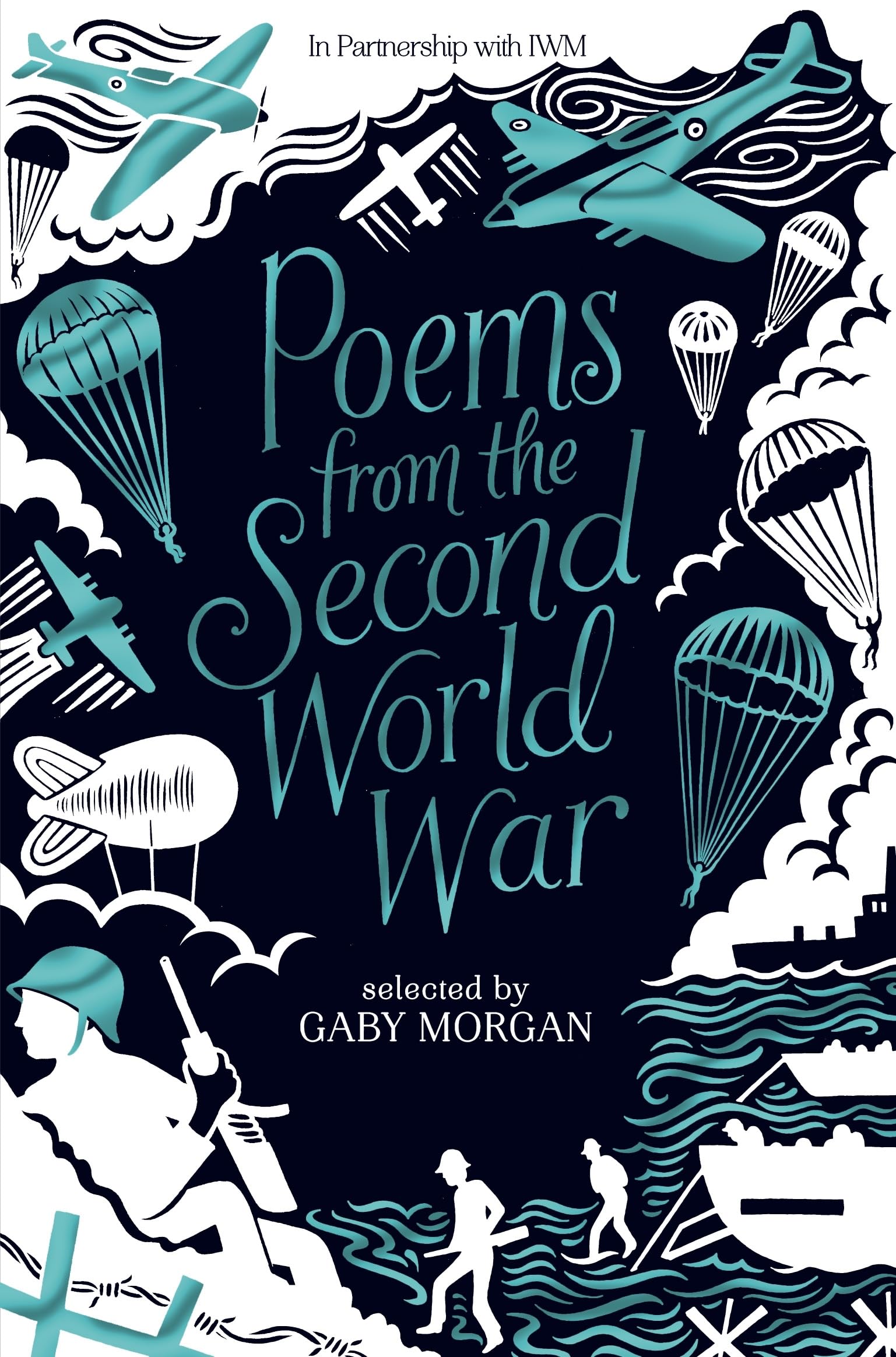Front cover of the book 'Poems from the Second World War' by Gaby Morgan.