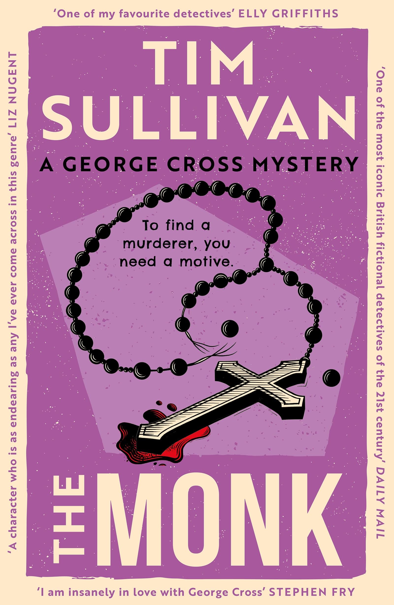 Front cover of the book 'The Monk' by Tim Sullivan.