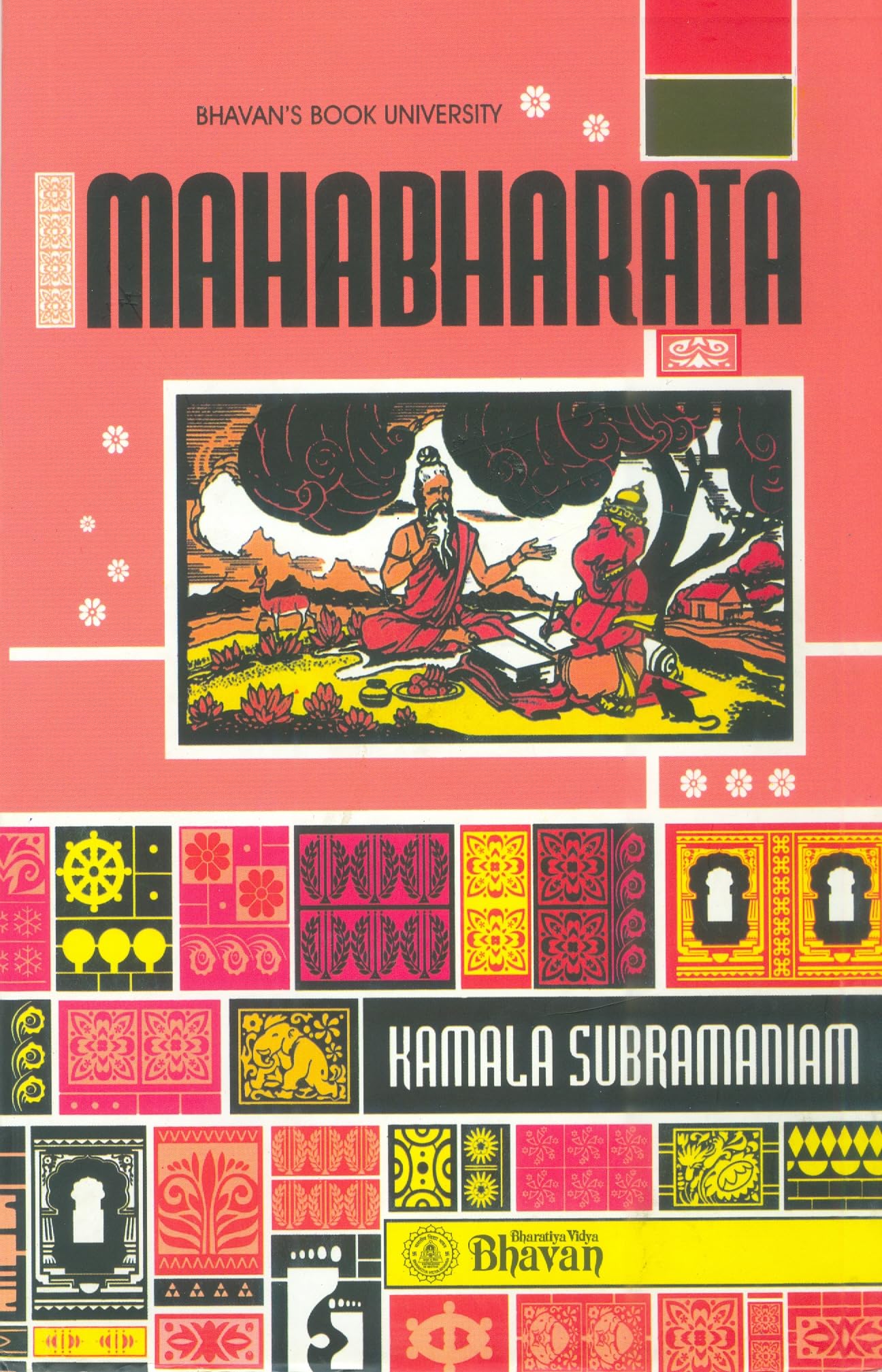 Front cover of the Hardcover book 'Mahabharatha Kamala Subramaniam' by Kamala Subramaniam.