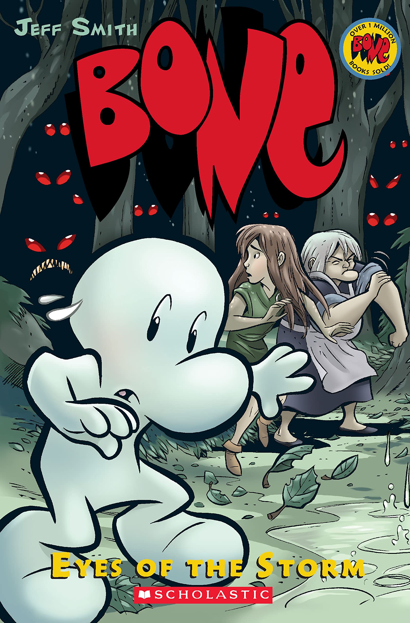 Front cover of the book 'Bone: Eyes Of The Storm' by Smith Jeff.