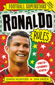 Front cover of the book 'Football Superstars: Ronaldo Rules' by Mugford, Simon.