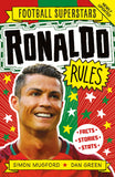 Front cover of the book 'Football Superstars: Ronaldo Rules' by Mugford, Simon.