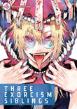 Front cover of the book 'Three Exorcism Siblings Vol.4' by Shinta Harekawa.
