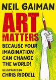 Front cover of the book 'Art Matters' by Chris Riddell.