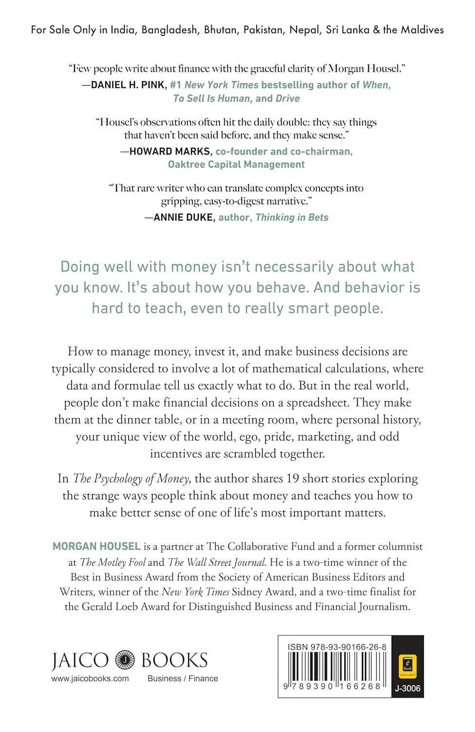 Same as Ever+ The Psychology of Money