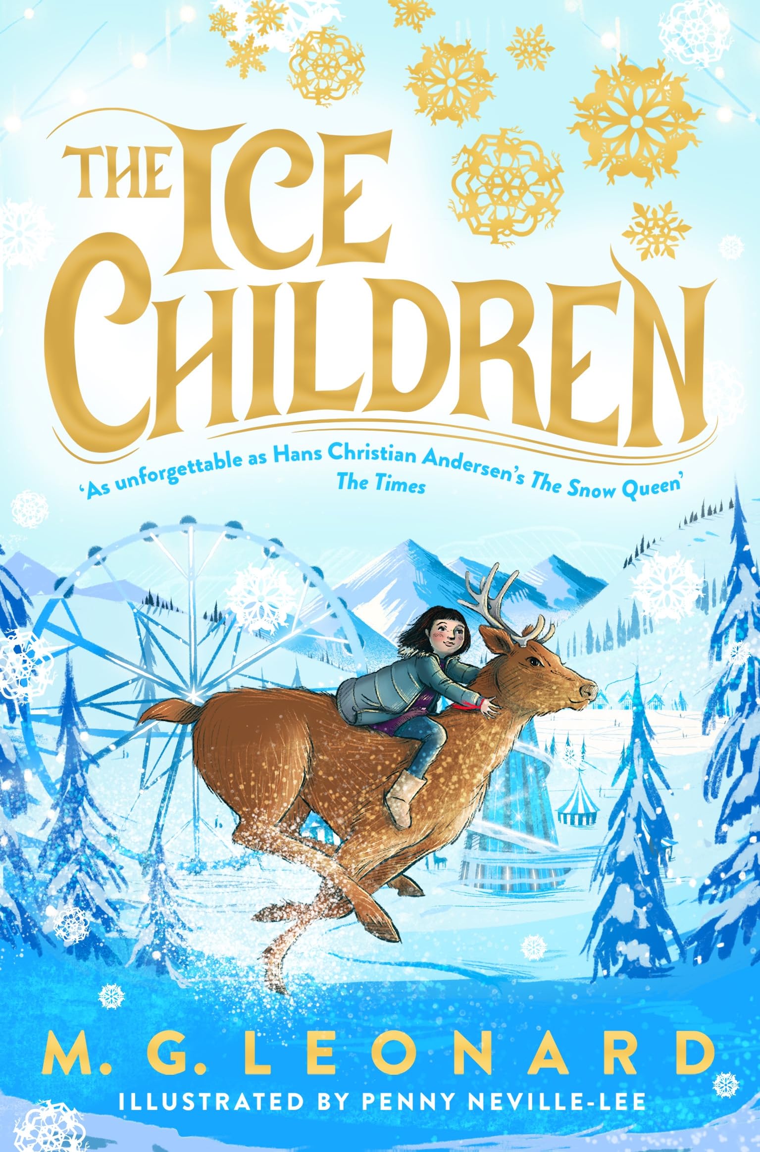 Front cover of the book 'Macmillan Childrens Books The Ice Children.' by M. G. Leonard.