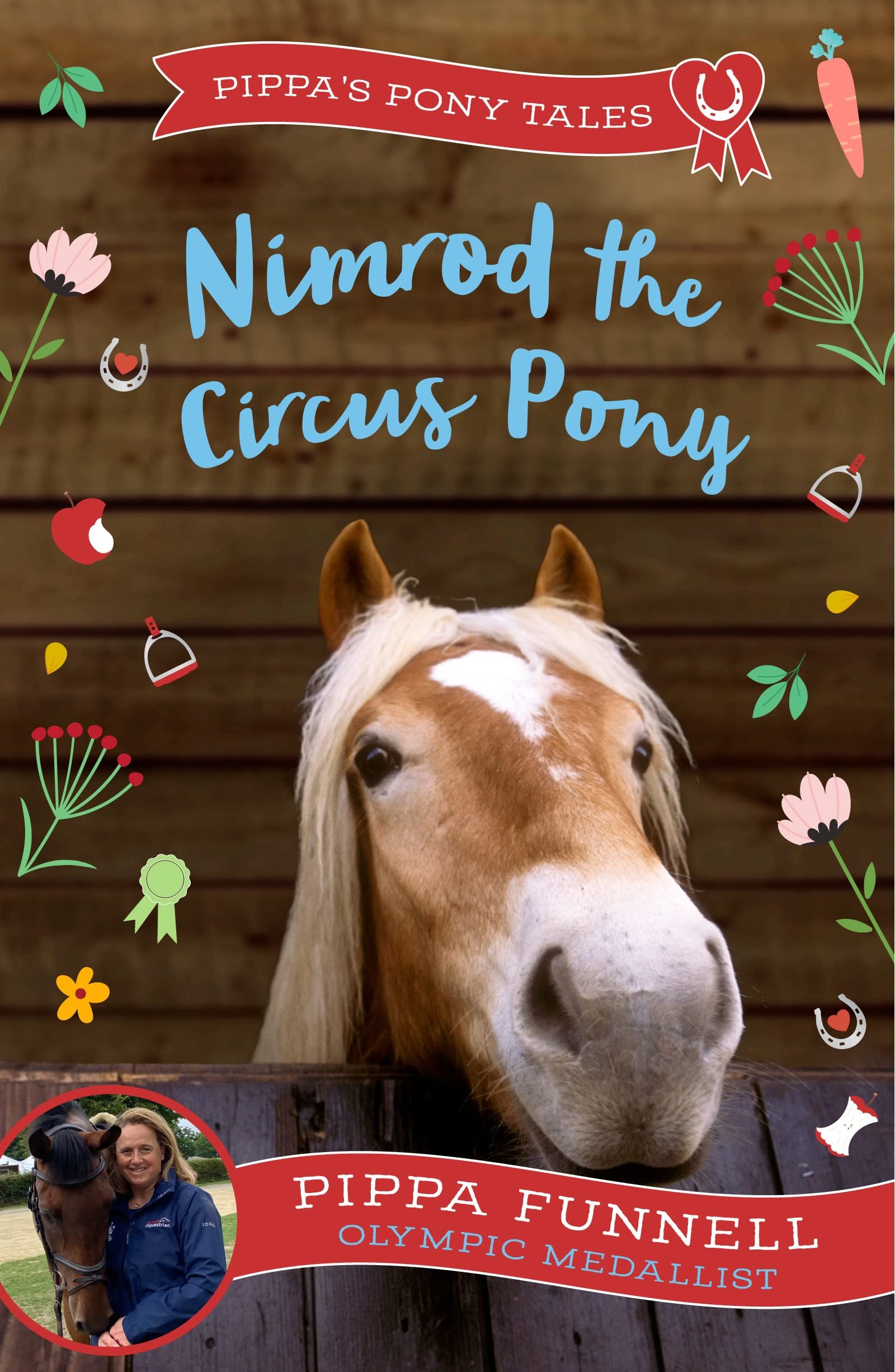Front cover of the book 'Zephyr Nimrod the Circus Pony (Pippas Pony Tales).' by Pippa Funnell.