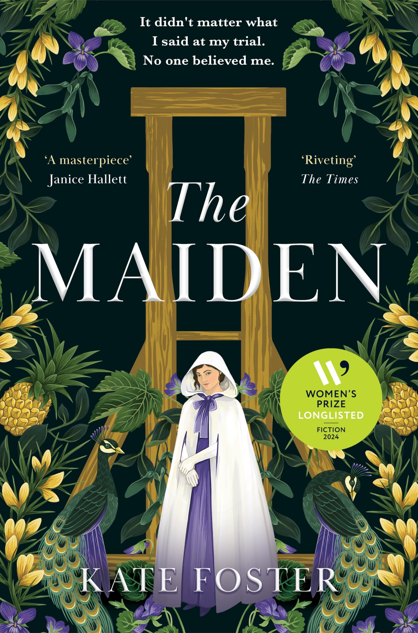 Front cover of the book 'The Maiden' by Kate Foster.