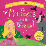 Front cover of the book 'The Princess and the Wizard' by Julia Donaldson.