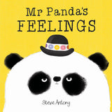 Front cover of the book 'Mr Pandas Feelings' by Steve Antony.