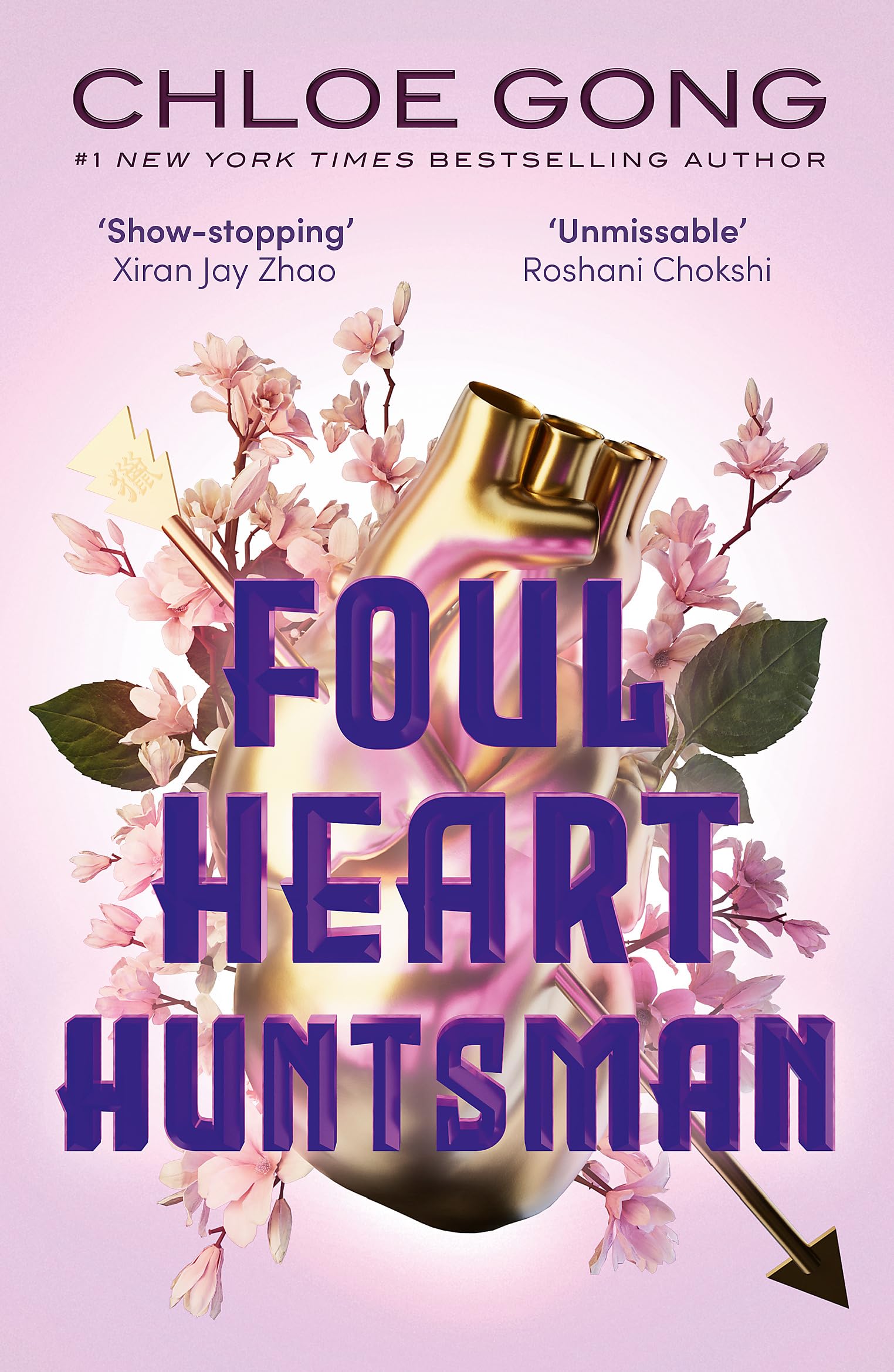 Front cover of the book 'Foul heart huntsman' by Chloe Gong.