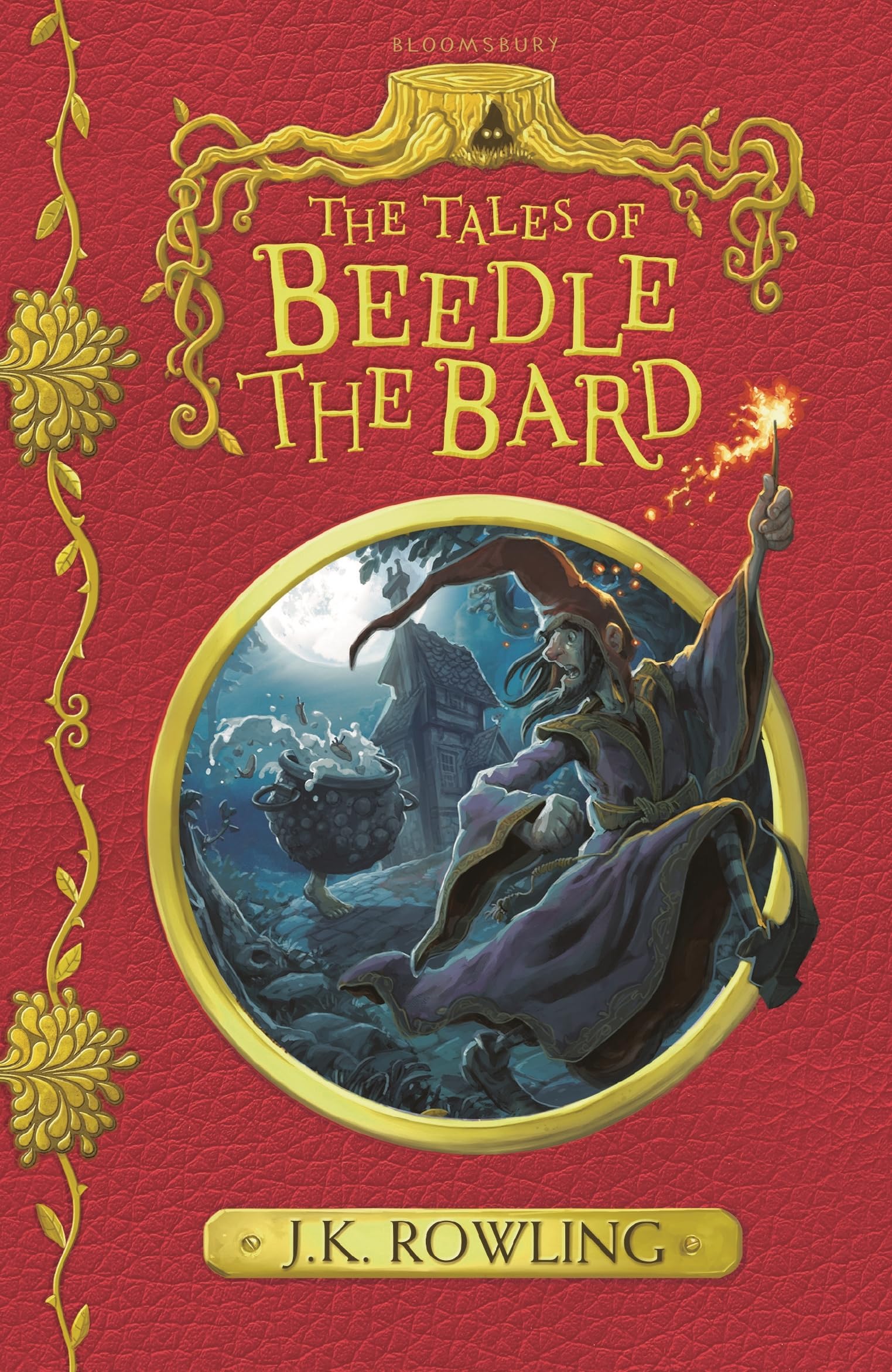Front cover of the book 'Tales of beedle the bard, the (new edition)' by J K Rowling.