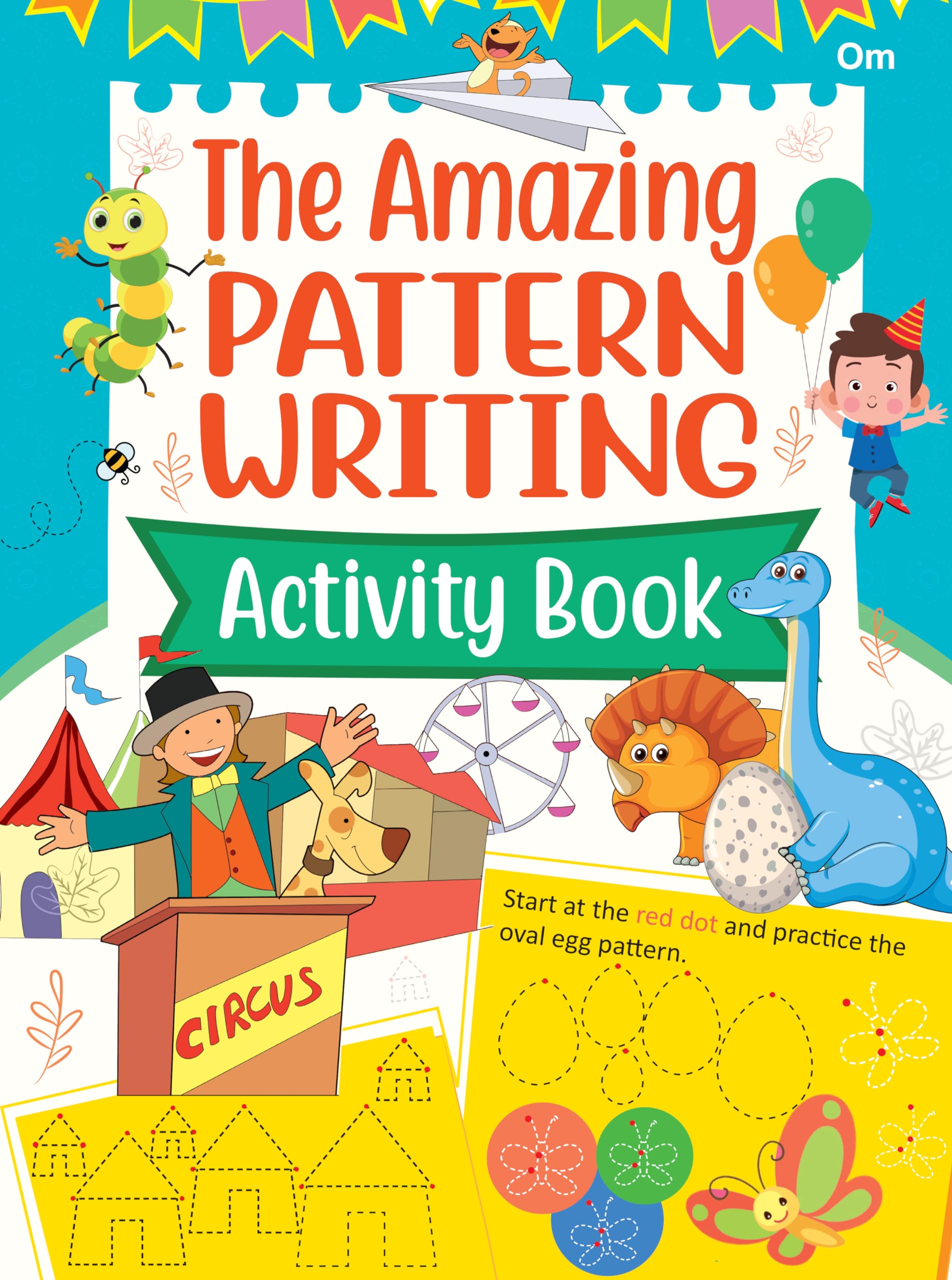 Front cover of the book 'The Amazing Pattern Writing Book' by Na.
