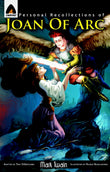 Front cover of the book 'Personal Recollections of Joan of Arc: The Graphic Novel (Campfire Graphic Novels)' by Mark Twain.
