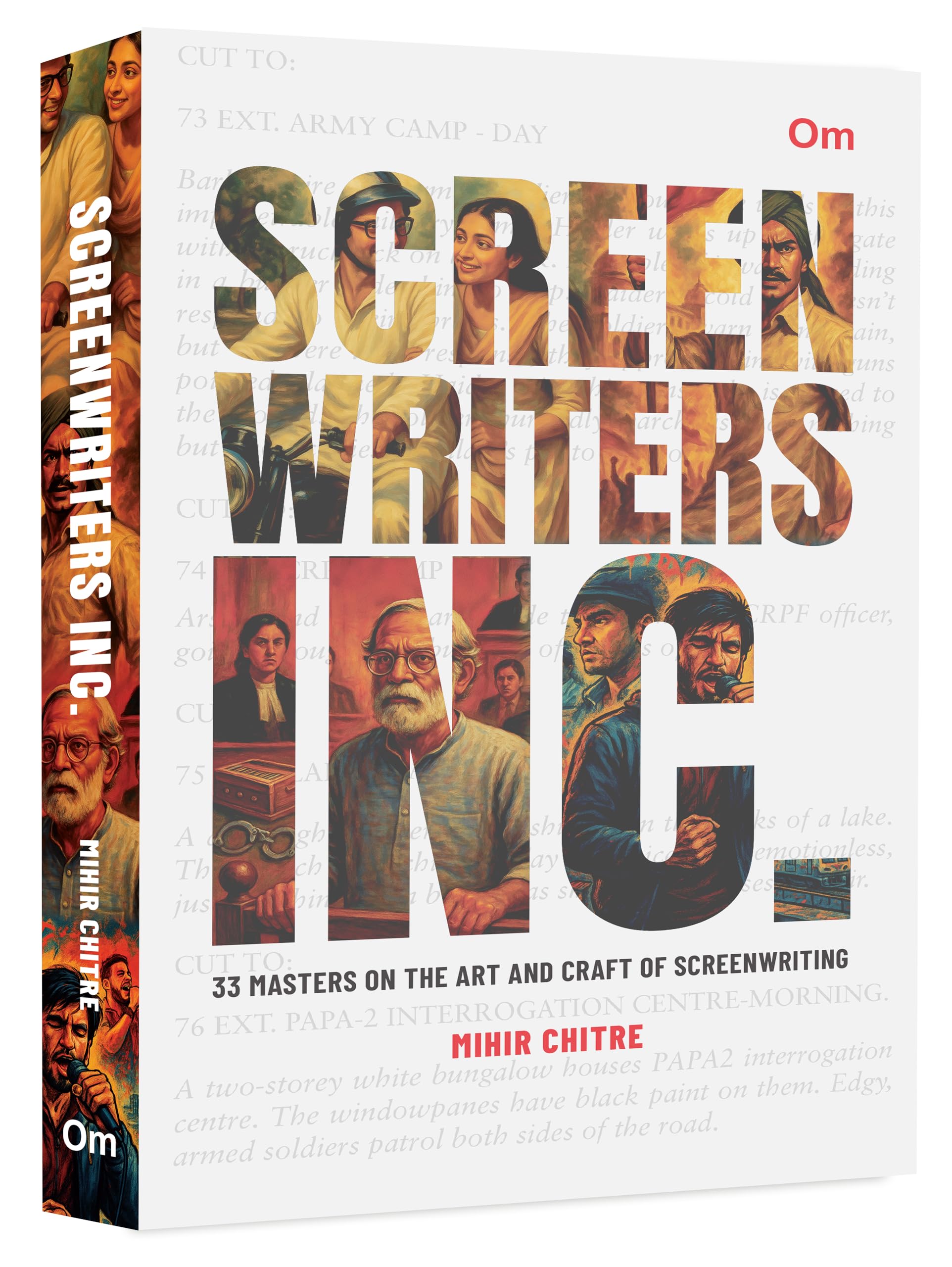 Front cover of the book 'Screen Writers Inc' by Mihir Chitre.