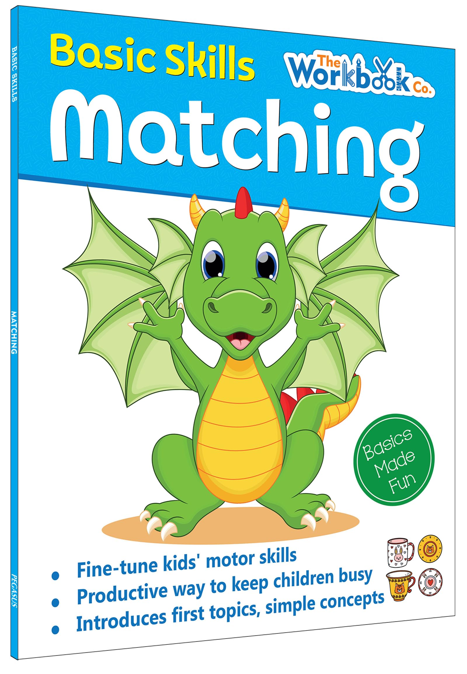 Front cover of the book 'Matching - Basic Skills' by Pegasus.