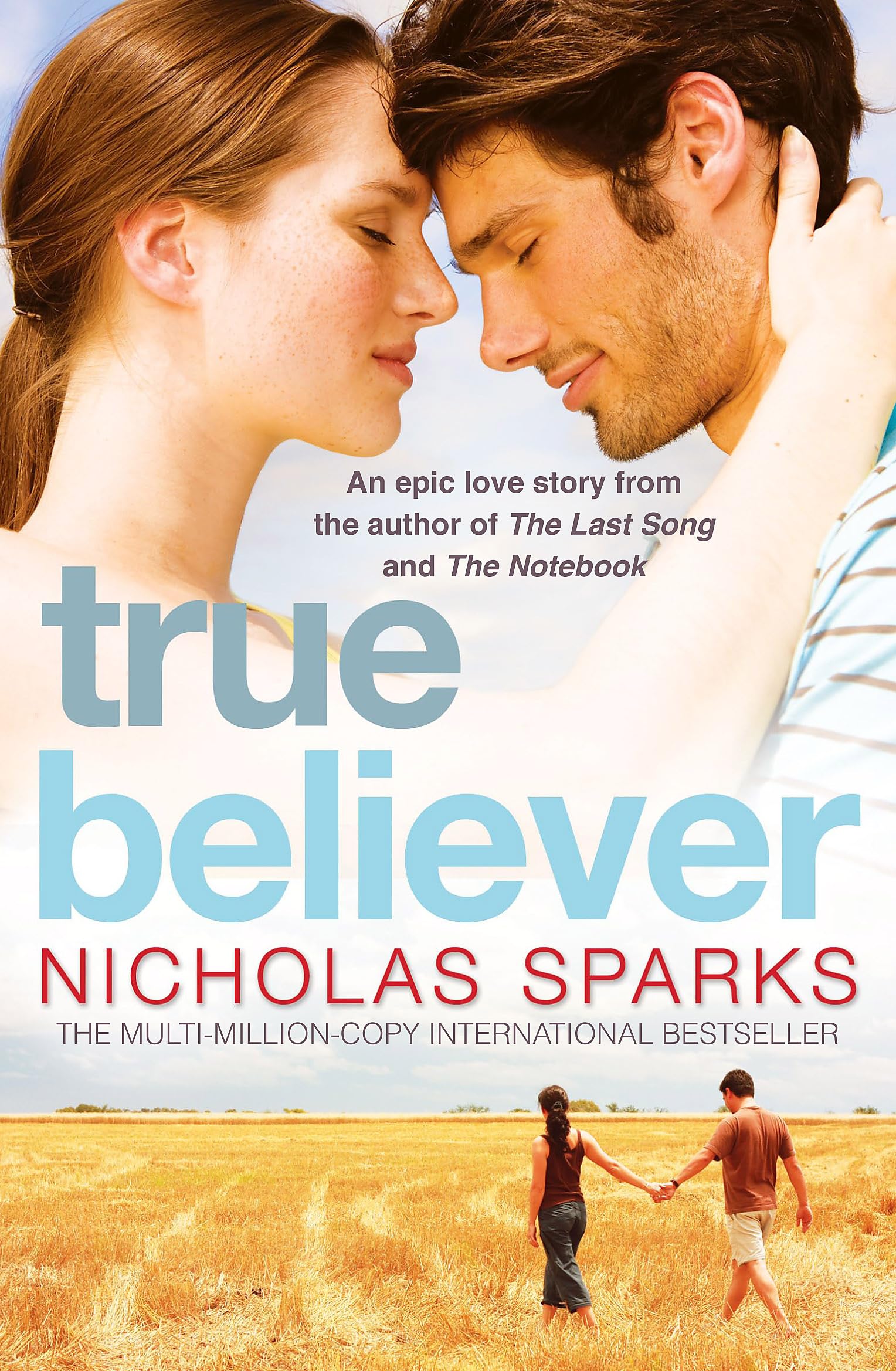 Front cover of the book 'True Believer (Jeremy Marsh)' by Nicholas Sparks.