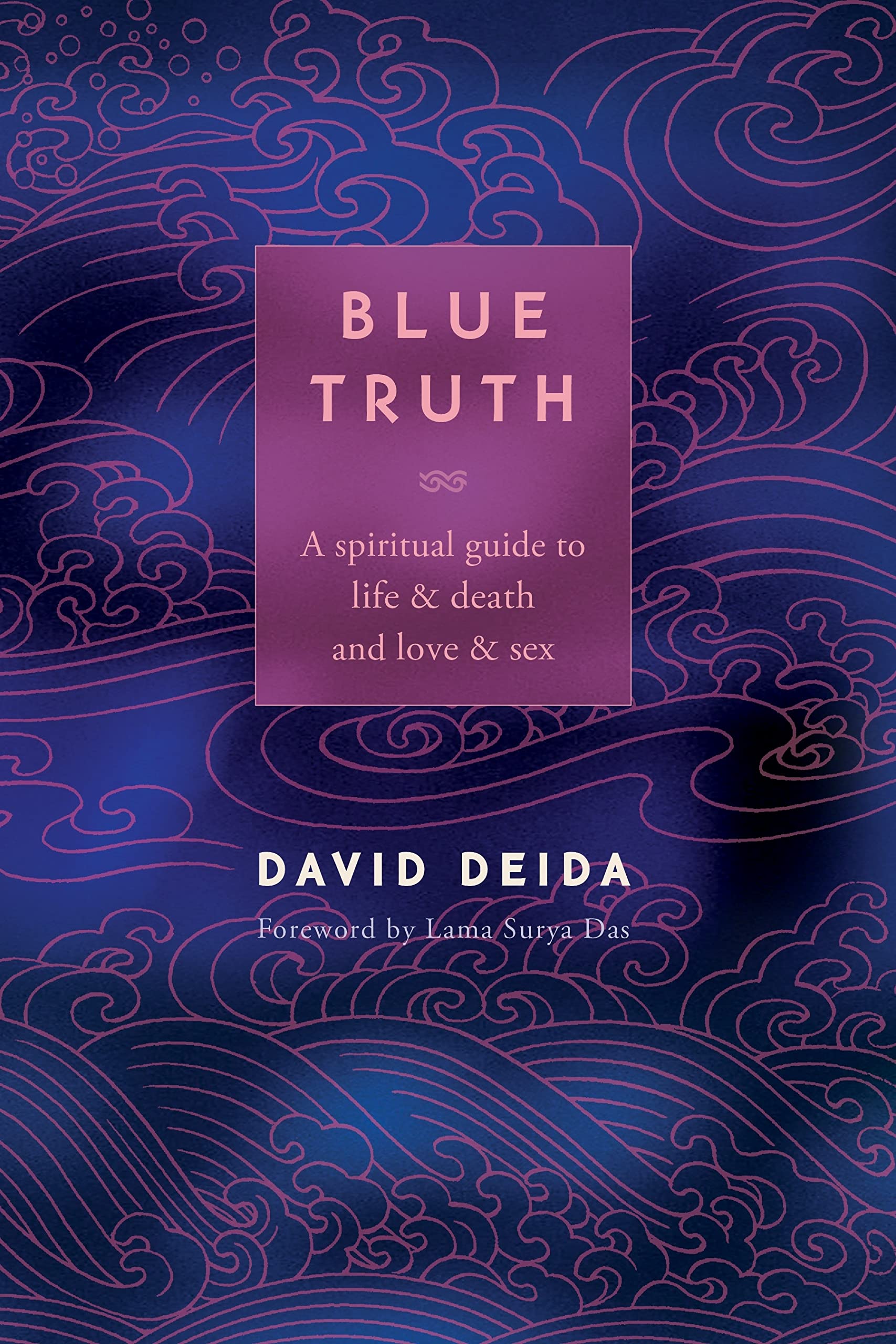 Front cover of the book 'Blue Truth: A Spiritual Guide to Life & Death and Love & Sex' by David Deida.