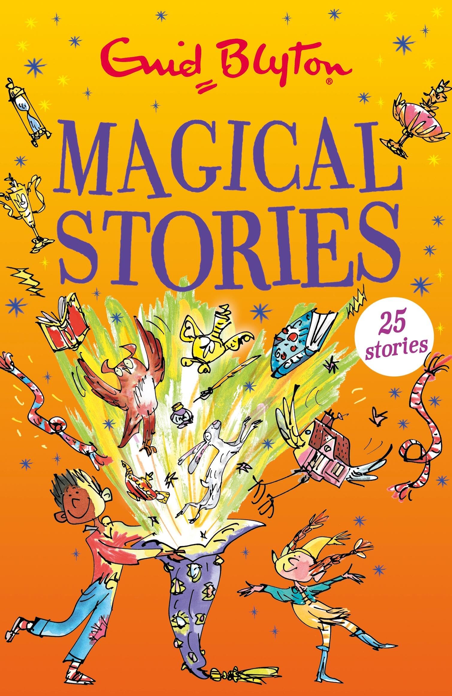 Front cover of the book 'Magical Stories' by Enid Blyton.