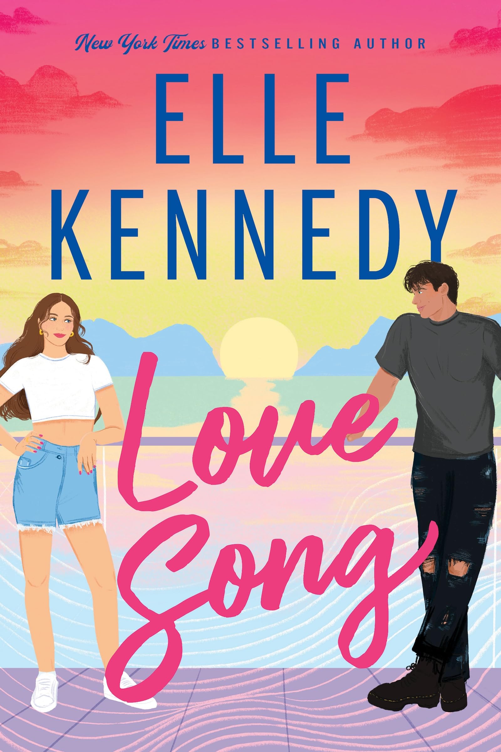 Front cover of the book 'Love song' by Elle Kennedy.