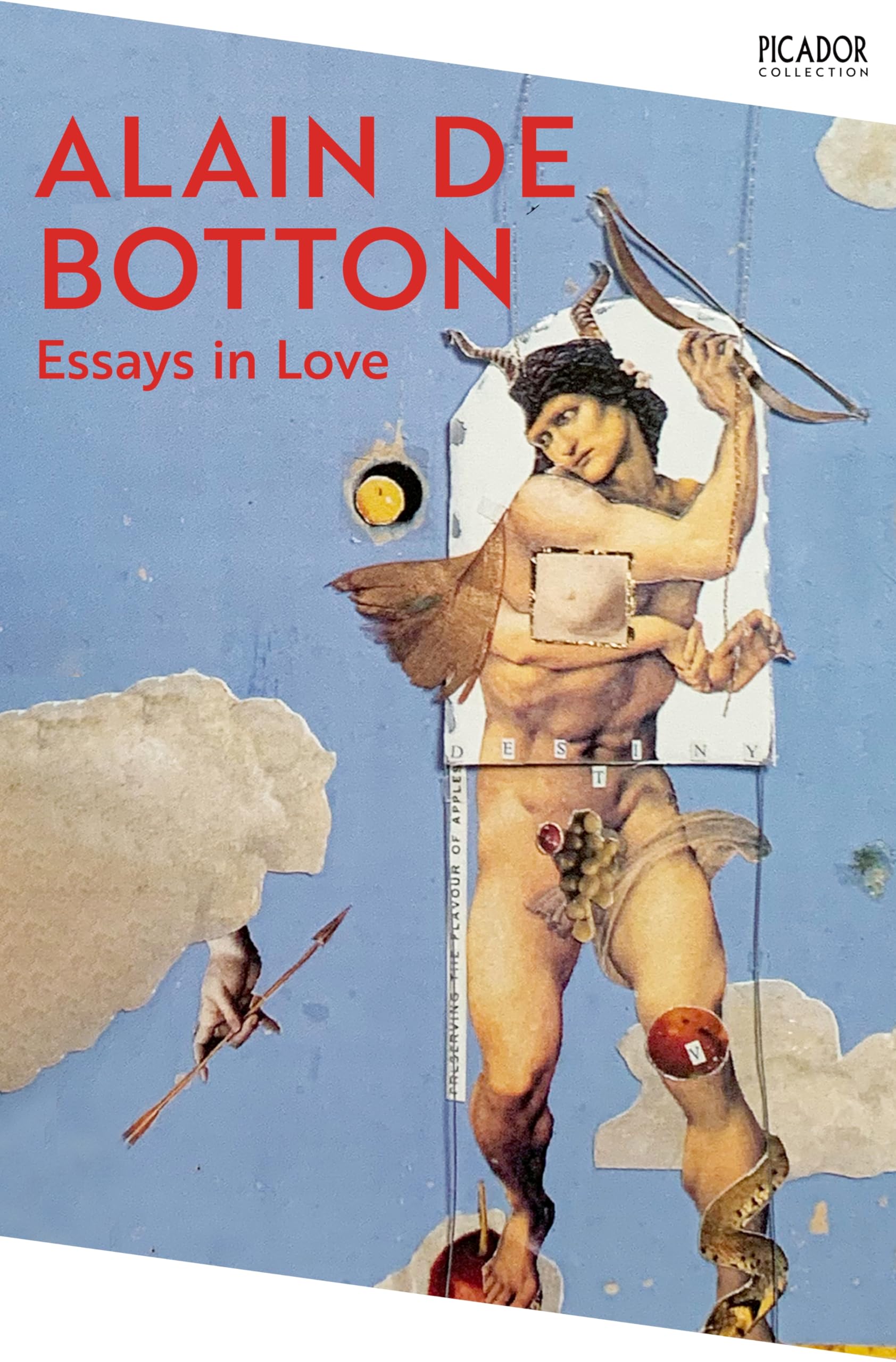 Front cover of the book 'Picador Essays In Love (Picador Collection).' by Alain de Botton.