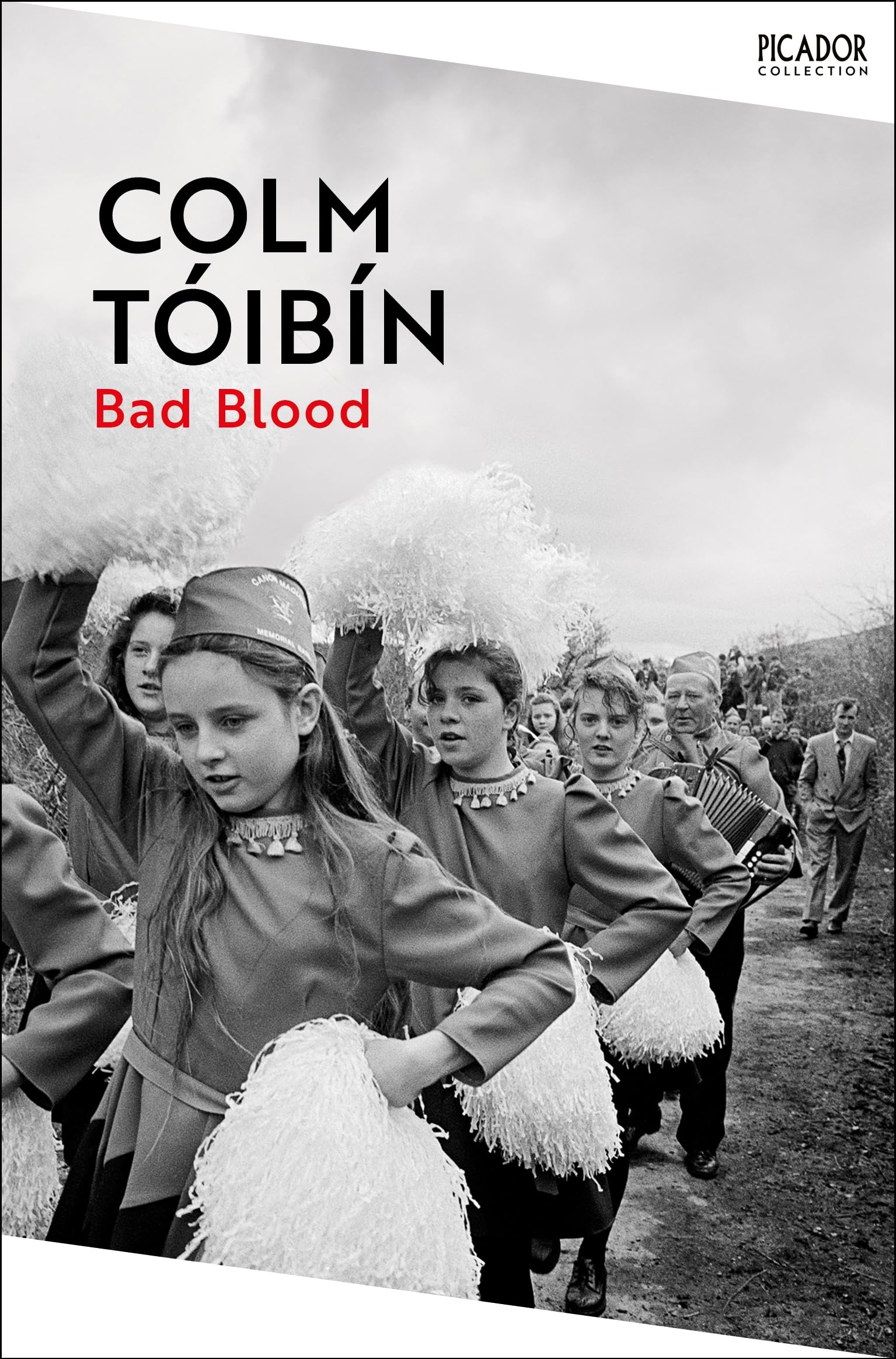 Front cover of the book 'Picador Bad Blood.' by Colm Tóibín.