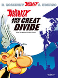 Front cover of the book 'Asterix and the Great Divide: Album #25' by Uderzo Albert.