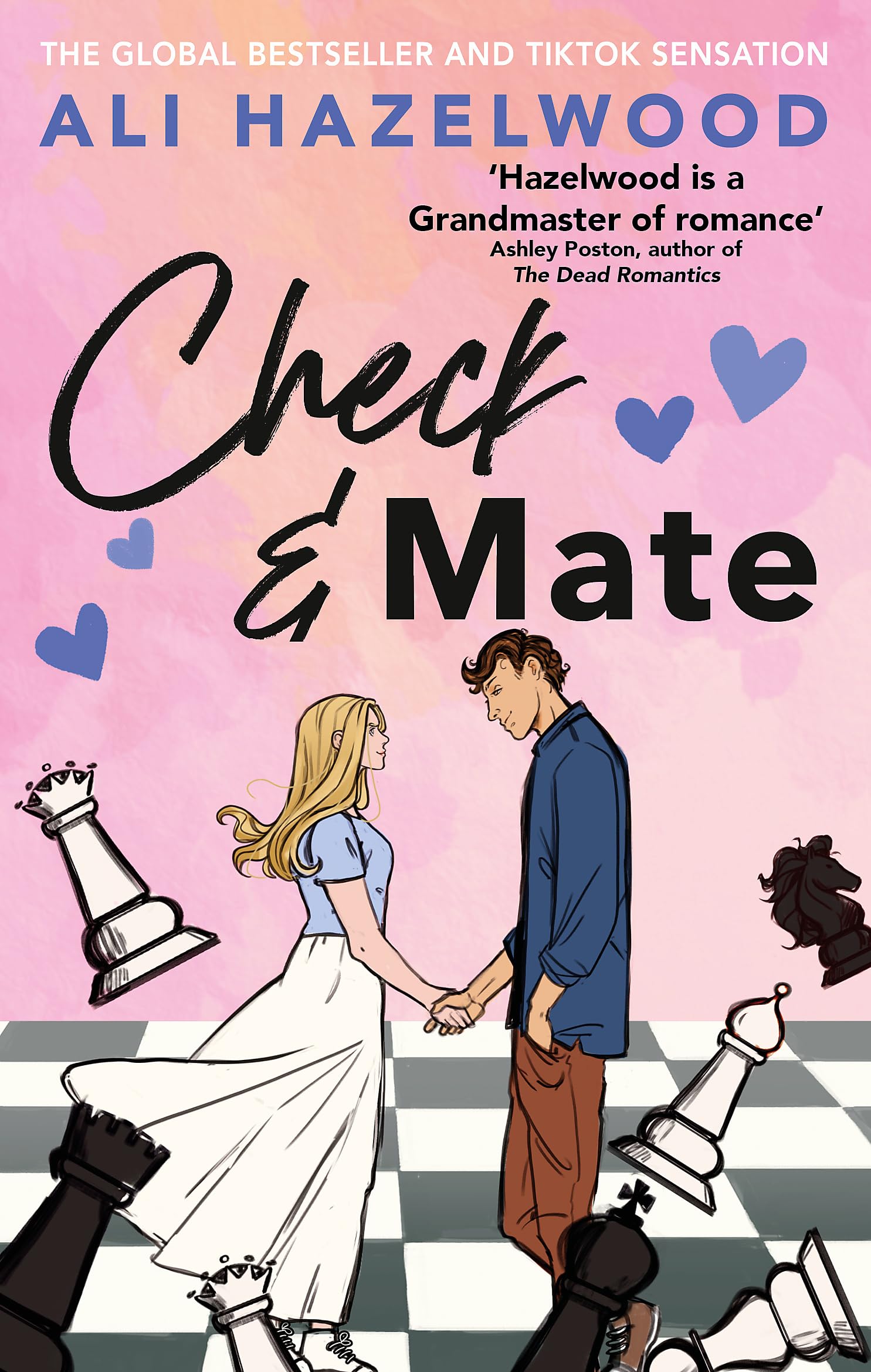 Front cover of the book 'Check and mate' by Ali Hazelwood.