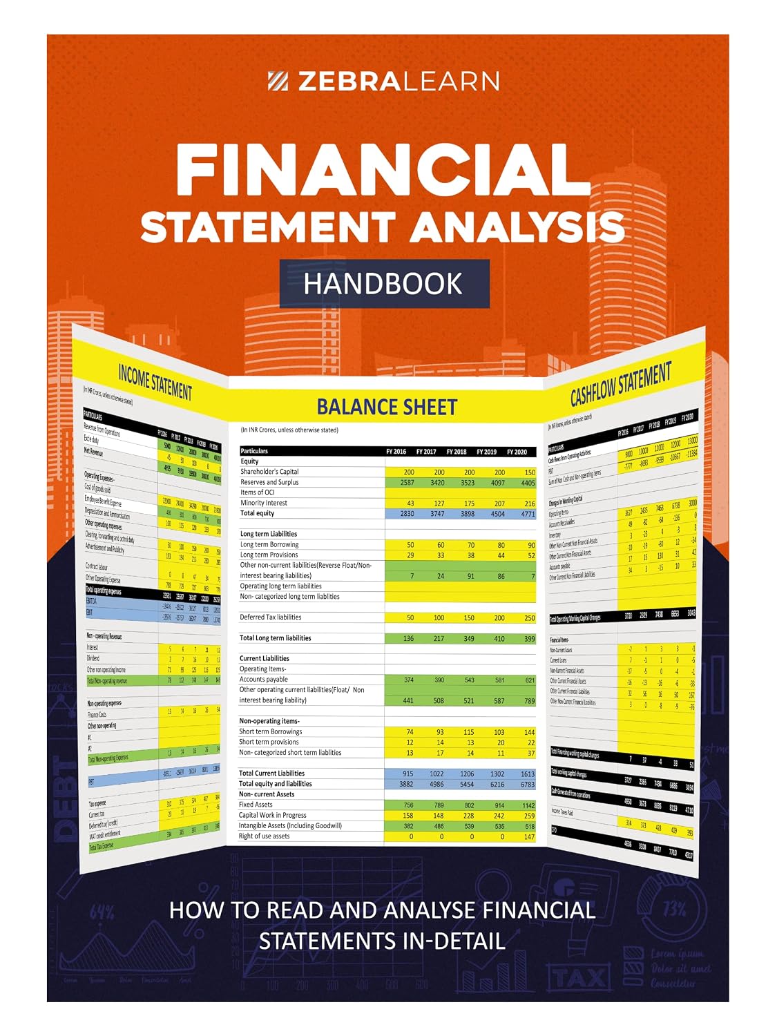Financial Statement Analysis Handbook - How to Read & Analyse Financial Statements in Detail | for Company Fundamental Analysis | for Finance Students & Professionals | Zebra Learn Books | Hardcover NYBooksHub