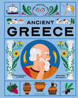 Front cover of the book 'Time Travellers: Ancient Greece: the perfect gift for budding historians' by Francisco Llorca.
